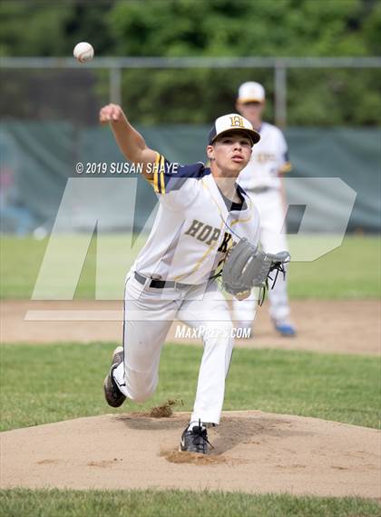 Thumbnail 1 in Tahanto Regional vs. Hopkins Academy (MIAA Division 4 Semifinal) photogallery.