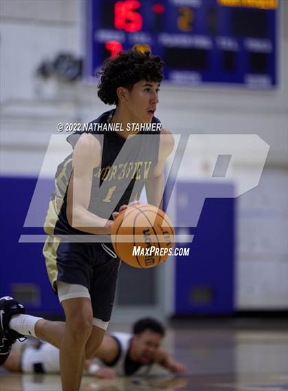 Thumbnail 2 in St. Genevieve vs. Northview (The Classic @ Damien) photogallery.