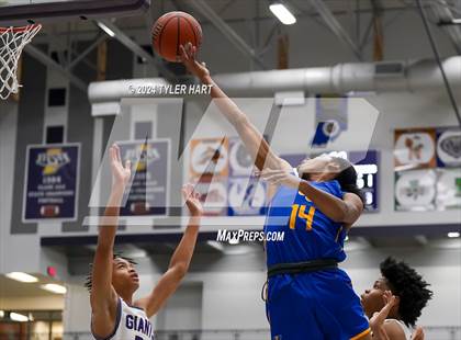 Thumbnail 2 in Greenfield-Central vs. Ben Davis (Sneakers for Santa Shootout) photogallery.