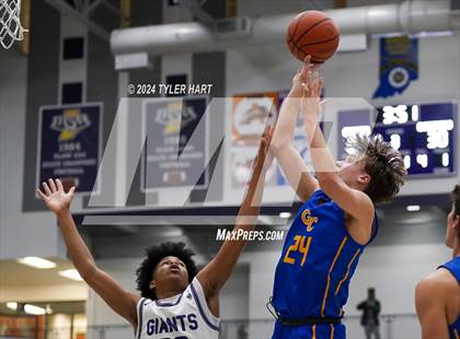 Thumbnail 2 in Greenfield-Central vs. Ben Davis (Sneakers for Santa Shootout) photogallery.