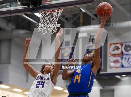 Thumbnail 2 in Greenfield-Central vs. Ben Davis (Sneakers for Santa Shootout) photogallery.
