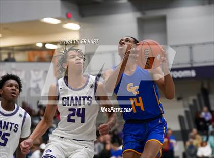 Thumbnail 3 in Greenfield-Central vs. Ben Davis (Sneakers for Santa Shootout) photogallery.