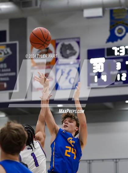 Thumbnail 1 in Greenfield-Central vs. Ben Davis (Sneakers for Santa Shootout) photogallery.