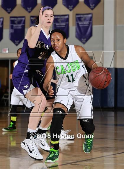 Thumbnail 2 in Cajon vs. Lake Washington (MaxPreps Holiday Classic) photogallery.