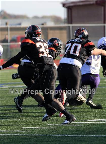 Thumbnail 3 in Everman vs. Aledo (Texas 4A Region 1 Playoffs) photogallery.