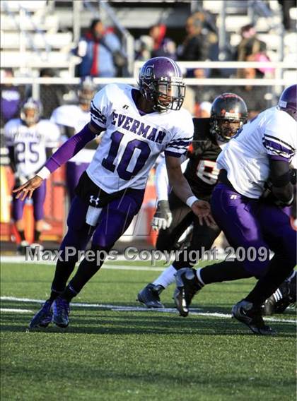 Thumbnail 3 in Everman vs. Aledo (Texas 4A Region 1 Playoffs) photogallery.