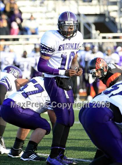 Thumbnail 2 in Everman vs. Aledo (Texas 4A Region 1 Playoffs) photogallery.