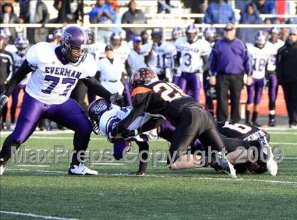 Thumbnail 3 in Everman vs. Aledo (Texas 4A Region 1 Playoffs) photogallery.