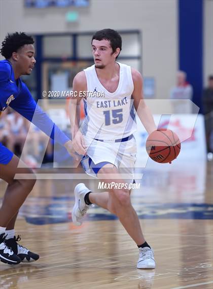 Thumbnail 3 in East Lake vs Orlando Christian Prep (National Hoop Fest Tournament) photogallery.