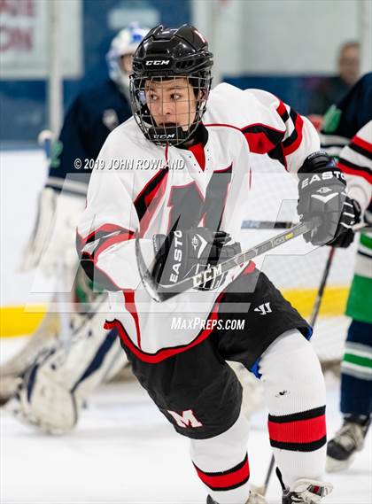 Thumbnail 3 in Maine vs. New Trier Blue (Blackhawks HoHo Tournament) photogallery.