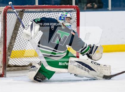 Thumbnail 1 in Maine vs. New Trier Blue (Blackhawks HoHo Tournament) photogallery.