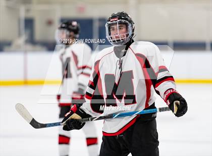 Thumbnail 3 in Maine vs. New Trier Blue (Blackhawks HoHo Tournament) photogallery.
