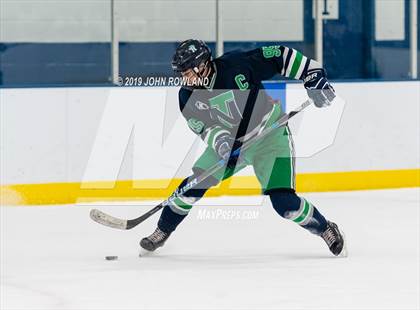 Thumbnail 3 in Maine vs. New Trier Blue (Blackhawks HoHo Tournament) photogallery.