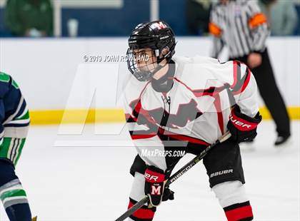 Thumbnail 3 in Maine vs. New Trier Blue (Blackhawks HoHo Tournament) photogallery.