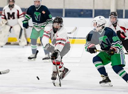 Thumbnail 2 in Maine vs. New Trier Blue (Blackhawks HoHo Tournament) photogallery.