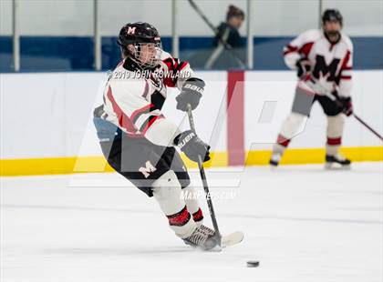 Thumbnail 2 in Maine vs. New Trier Blue (Blackhawks HoHo Tournament) photogallery.
