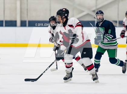 Thumbnail 2 in Maine vs. New Trier Blue (Blackhawks HoHo Tournament) photogallery.