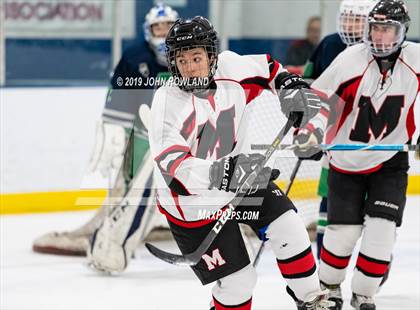Thumbnail 2 in Maine vs. New Trier Blue (Blackhawks HoHo Tournament) photogallery.