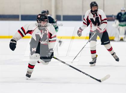 Thumbnail 1 in Maine vs. New Trier Blue (Blackhawks HoHo Tournament) photogallery.