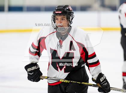 Thumbnail 2 in Maine vs. New Trier Blue (Blackhawks HoHo Tournament) photogallery.