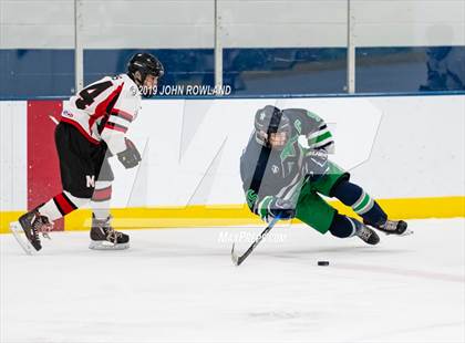 Thumbnail 2 in Maine vs. New Trier Blue (Blackhawks HoHo Tournament) photogallery.
