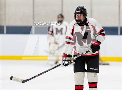 Thumbnail 2 in Maine vs. New Trier Blue (Blackhawks HoHo Tournament) photogallery.