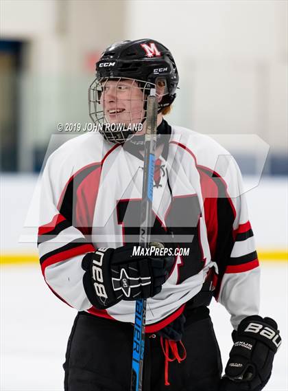 Thumbnail 3 in Maine vs. New Trier Blue (Blackhawks HoHo Tournament) photogallery.