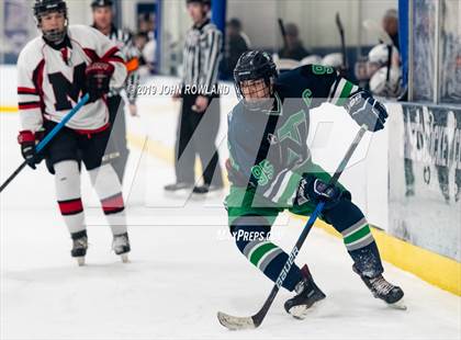 Thumbnail 2 in Maine vs. New Trier Blue (Blackhawks HoHo Tournament) photogallery.