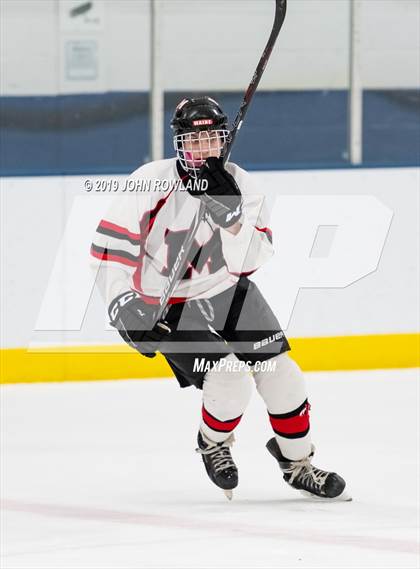 Thumbnail 3 in Maine vs. New Trier Blue (Blackhawks HoHo Tournament) photogallery.