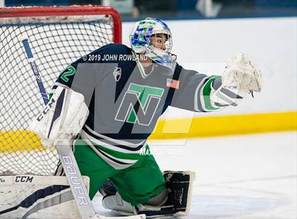 Thumbnail 3 in Maine vs. New Trier Blue (Blackhawks HoHo Tournament) photogallery.