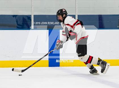 Thumbnail 2 in Maine vs. New Trier Blue (Blackhawks HoHo Tournament) photogallery.