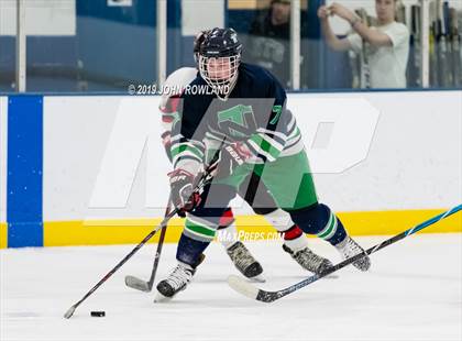 Thumbnail 2 in Maine vs. New Trier Blue (Blackhawks HoHo Tournament) photogallery.