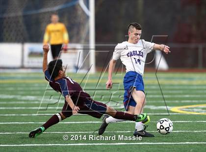 Thumbnail 3 in Windham @ Tolland (CIAC Class M 1st Round) photogallery.