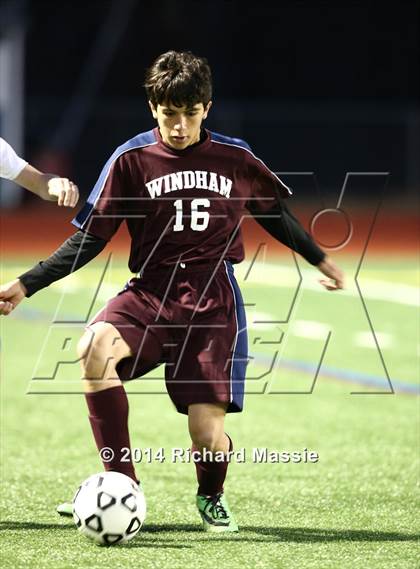 Thumbnail 1 in Windham @ Tolland (CIAC Class M 1st Round) photogallery.