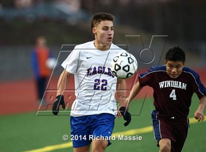 Thumbnail 1 in Windham @ Tolland (CIAC Class M 1st Round) photogallery.