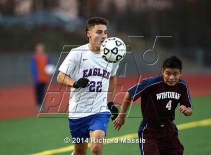Thumbnail 3 in Windham @ Tolland (CIAC Class M 1st Round) photogallery.