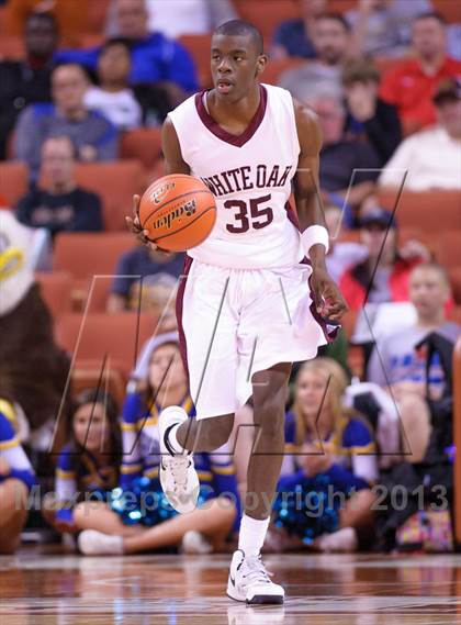 Thumbnail 2 in White Oak vs. Brock (UIL 2A Final) photogallery.