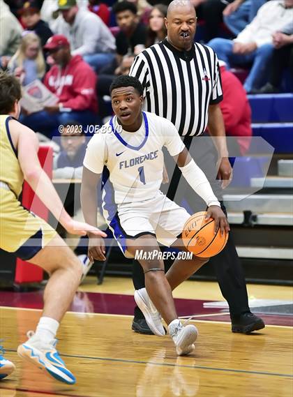 Thumbnail 2 in St. Pius X Catholic vs. Florence photogallery.