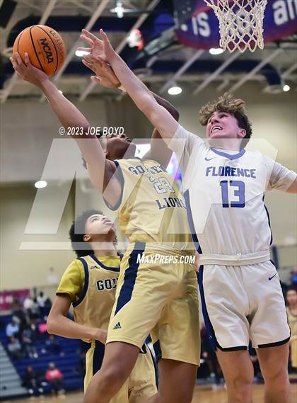 Thumbnail 1 in St. Pius X Catholic vs. Florence photogallery.
