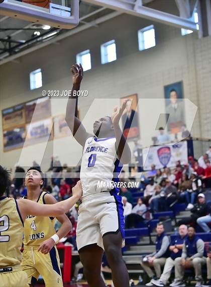 Thumbnail 2 in St. Pius X Catholic vs. Florence photogallery.