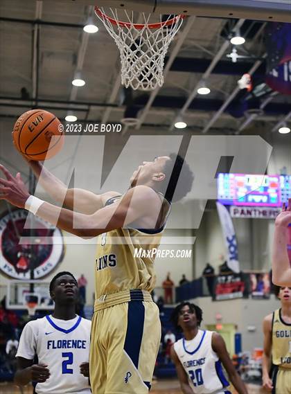 Thumbnail 2 in St. Pius X Catholic vs. Florence photogallery.