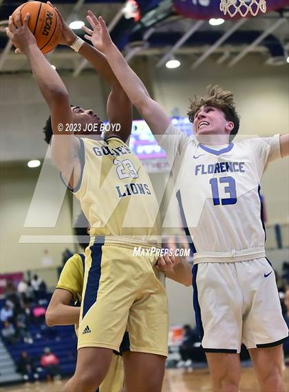 Thumbnail 3 in St. Pius X Catholic vs. Florence photogallery.