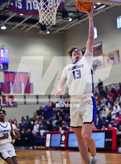 Thumbnail 1 in St. Pius X Catholic vs. Florence photogallery.