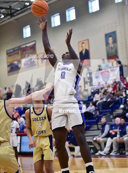 Thumbnail 1 in St. Pius X Catholic vs. Florence photogallery.