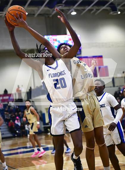 Thumbnail 2 in St. Pius X Catholic vs. Florence photogallery.