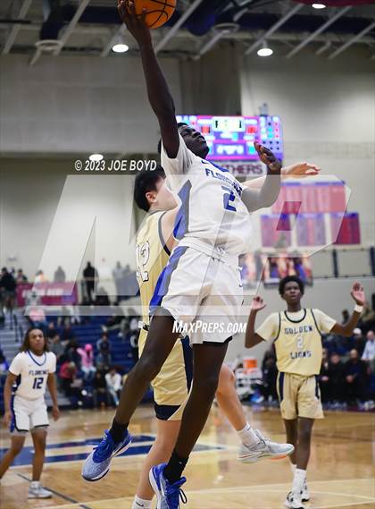 Thumbnail 3 in St. Pius X Catholic vs. Florence photogallery.