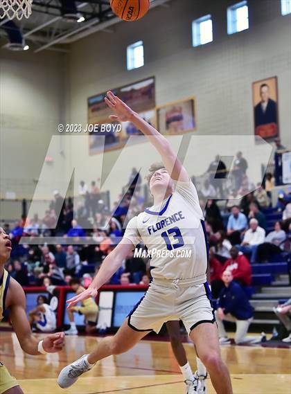 Thumbnail 3 in St. Pius X Catholic vs. Florence photogallery.