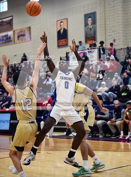 Thumbnail 3 in St. Pius X Catholic vs. Florence photogallery.