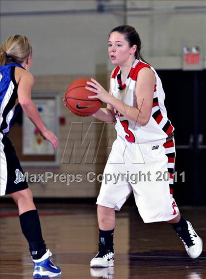 Thumbnail 3 in Knoxville Central vs Lancaster Christian Academy photogallery.