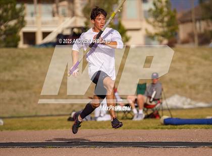 Thumbnail 2 in Pikes Peak Athletic Conference League Championship (Pole Vault) photogallery.